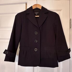 Talbots Classic Black Jacket